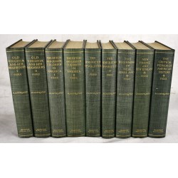 The Works of John Fiske, Illustrated edition (American History, in a fine contemporary binding, Nine Volumes)